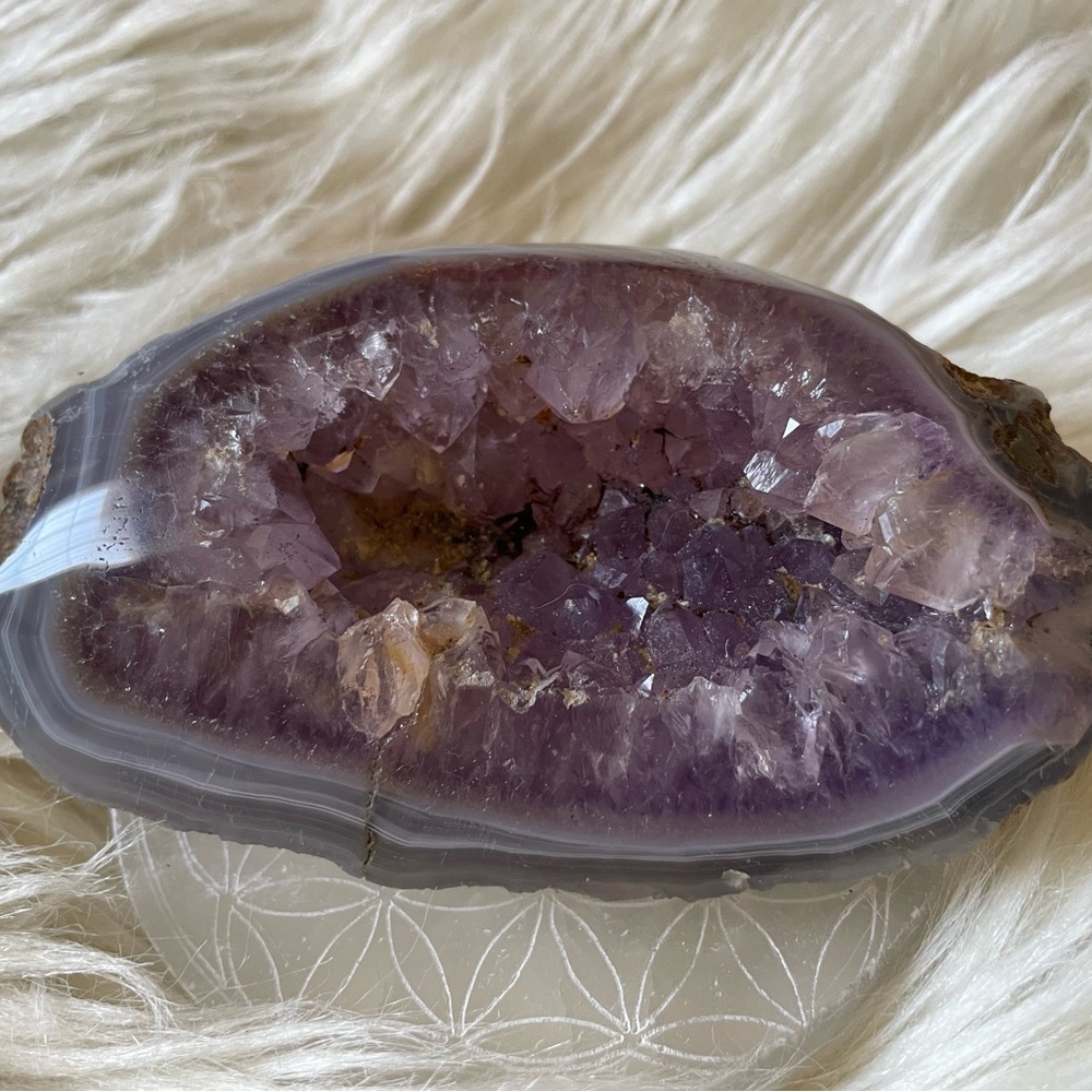 Agate amethyst